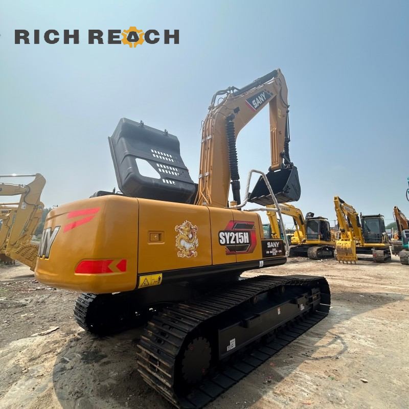 Swing bearing and upper structure of a 2020 SANY 215H excavator priced at $31,944